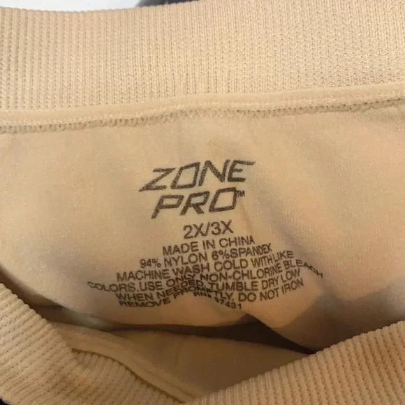 Plus Size Seamless SlipShorts 2 Pack Shape wear Black, Tan - Picture 6 of 7